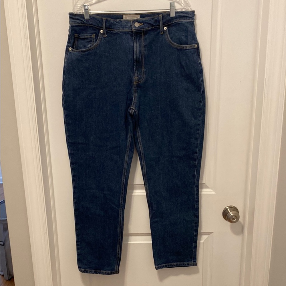 Everlane Organic Cotton Blue Jeans